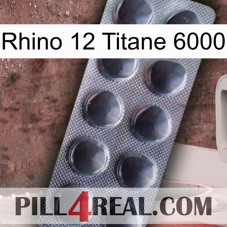 Rhino 12 Titanium 6000 30